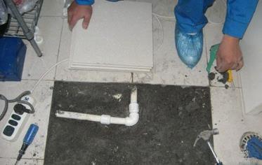 开平漏水维修 河北邯郸卫生间地面漏水维修案例